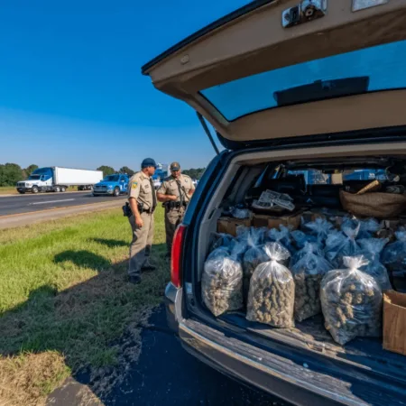 I-40 Marijuana Seizure Stuns Public With Record Cannabis and Cash Bust Uncover the jaw-dropping story of the I-40 marijuana seizure! Find out how police intercepted massive illegal cannabis and cash. Discover the details now.