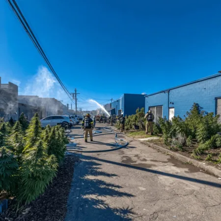 Breaking: Oakland cannabis fire shocks East Oakland. Did crews save the grow facility? Discover exclusive details and photos of this dramatic event.