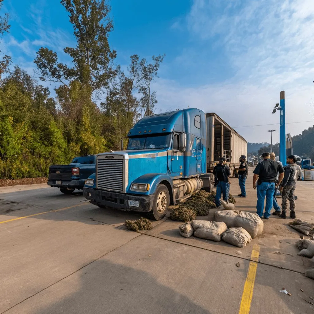 Dive into the dramatic commercial truck marijuana seizure story—discover what was hiding and how 680 pounds were uncovered in plain sight. Click to learn more!