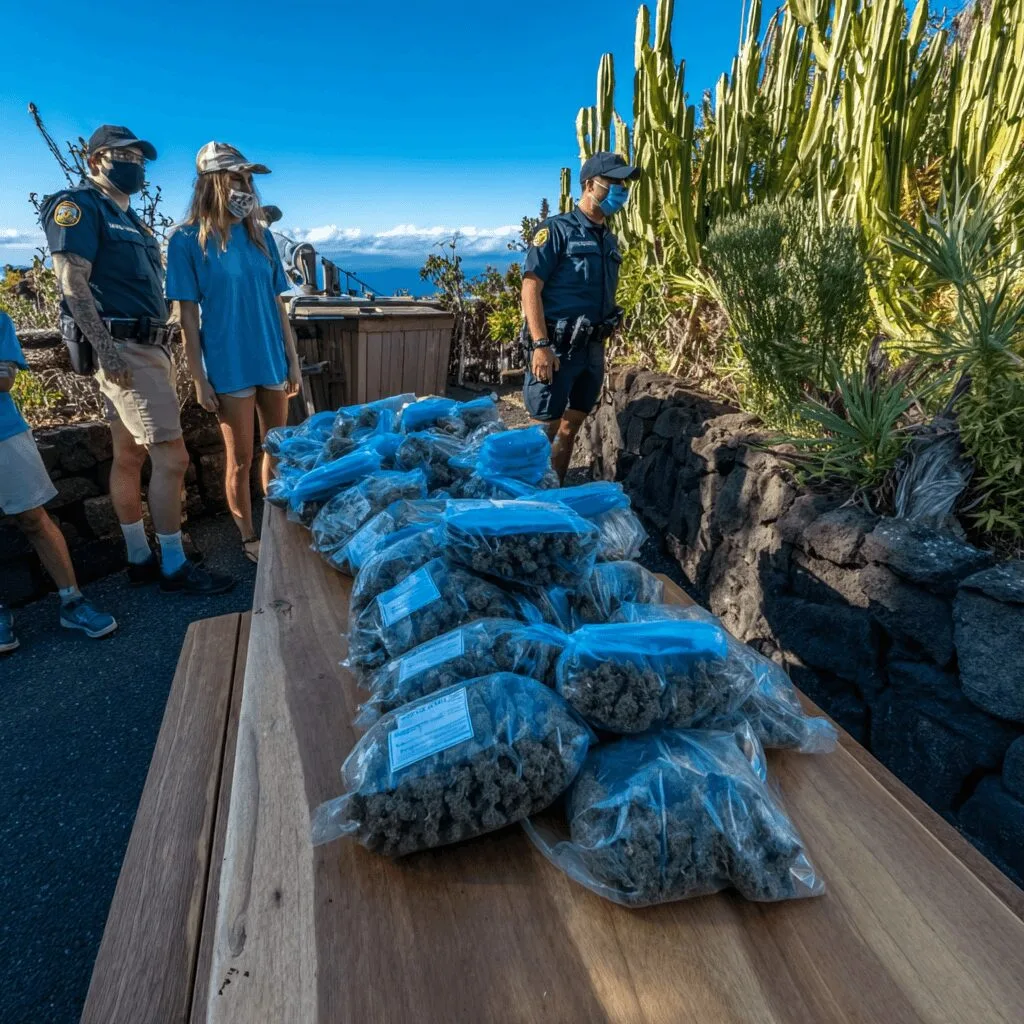 Big Island marijuana bust shocks the community! Discover how nearly 400 lbs were discovered and what this massive takedown means for the island's future.