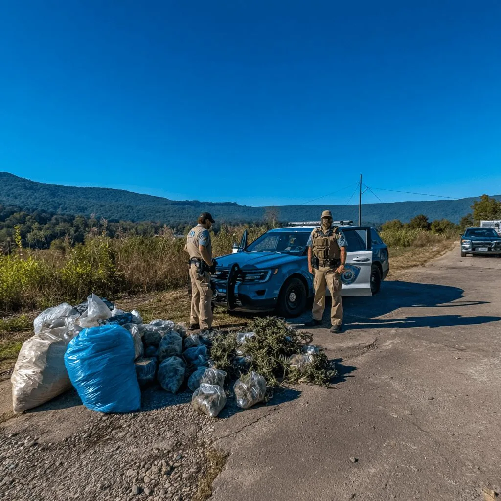 Shocking Pope County marijuana seizure: Discover how ASP uncovered 448 pounds of cannabis during a routine stop. What really happened on that highway?