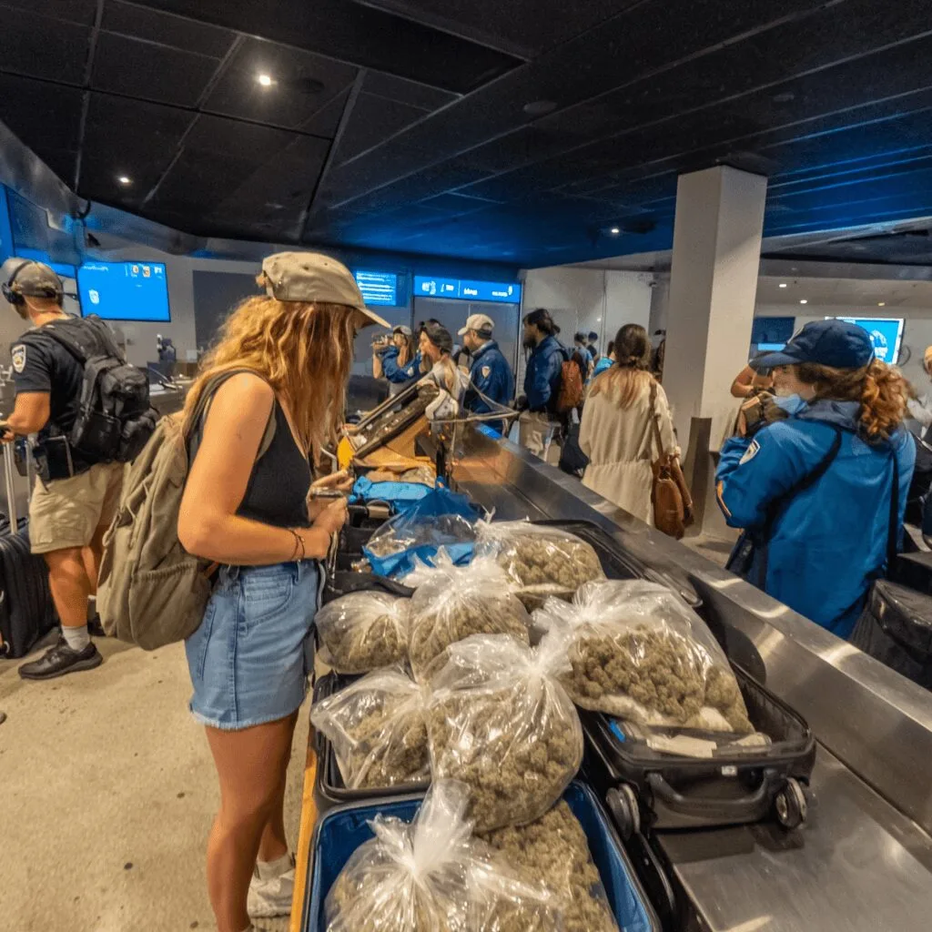 Shocking Miami airport marijuana arrest—find out how a London woman got caught with 130 pounds! Read the full story before your next flight.