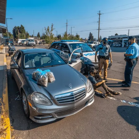 Shocking twist in Nicaraguan marijuana arrest as ICE steps in—discover how a luxury Mercedes, cannabis bust, and bold moves collided. Click for details!