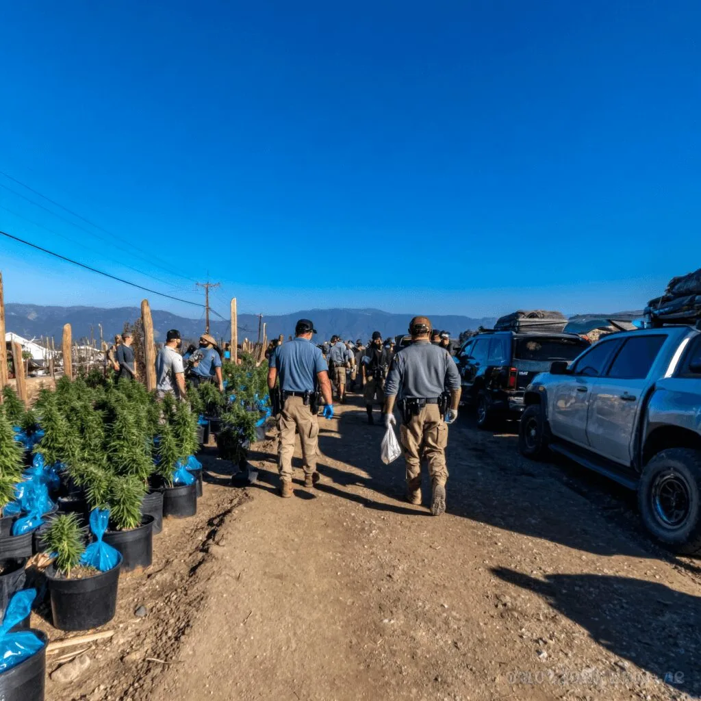 Shocking California illegal cannabis seizure! Discover how officials busted massive operations and what it means for the future of cannabis in the state.