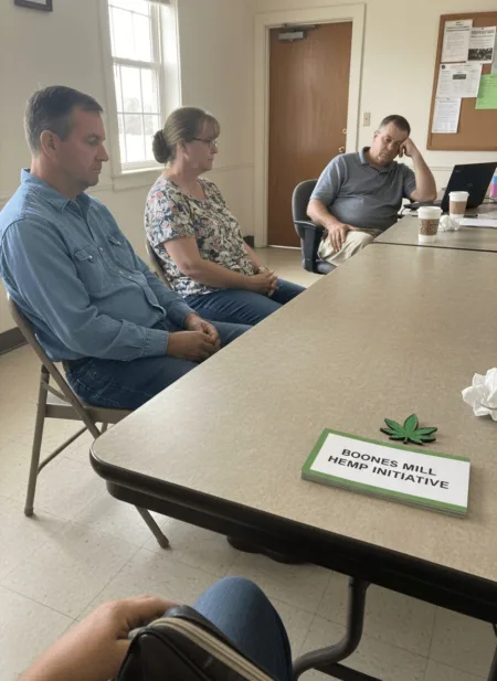 Boones Mill Cannabis Hearing: Two Attendees, Big Implications for Virginia Discover the surprising truth behind the Boones Mill cannabis hearing. Why did only two people attend? Find out what you missed—click to learn more!