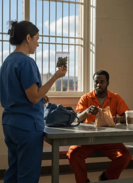 Discover the latest Fulton County jail drug smuggling case involving a nurse and an inmate. Uncover explosive secrets—click to get the full story now.
