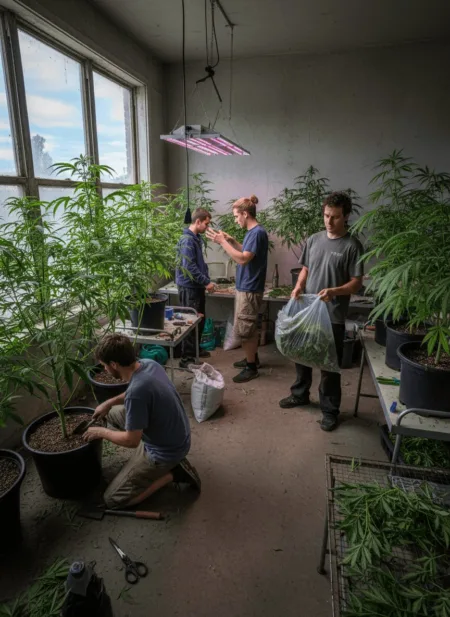 Discover how an illicit cannabis cultivation operation revealed hidden dangers. Uncover the secrets behind this dramatic bust—click to find out more!