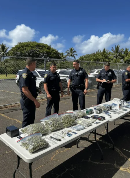 Massive $11M Hawaii police drug seizure sparks industry debate & concerns Inside the Hawaii police drug seizure—see how $11 million in fentanyl and cannabis were stopped. Can law enforcement keep up with this dangerous trend?