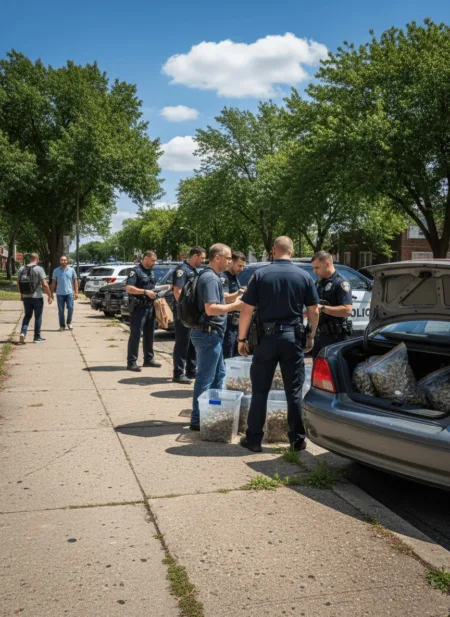 Discover the shocking details behind the Detroit drug bust—over $100,000 in cannabis seized on the east side. Want the full story? Click for the inside take.