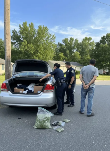 Curious about the Gastonia marijuana police chase? Find out how a high-speed pursuit ended with a crash and a massive drug discovery. Click for the story!