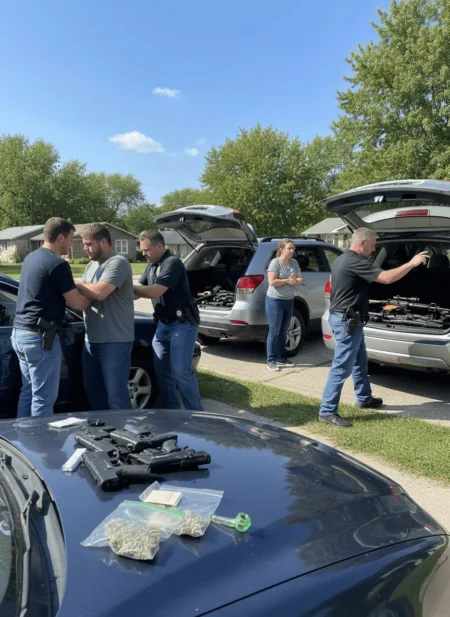 Mount Pleasant Shooting Arrests: Midwest Community Rattled as Guns & Cannabis Seized Shocking Mount Pleasant shooting arrests: Find out how 23 guns were seized and 8 suspects were captured. What secrets does this case reveal?