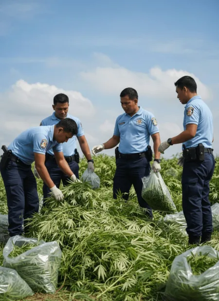 Philippines Marijuana Seizure: Major Operation Nets Millions, Sparks Debate Explore the dramatic Philippines marijuana seizure that led to major arrests and millions in contraband. Curious how it unfolded? Click to uncover the story!