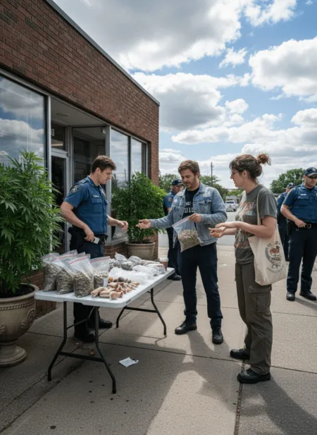 Dive into the explosive psilocybin drug raid—police uncover LSD, crystal meth, and more. What really happened in Windsor? Don’t miss this wild story!
