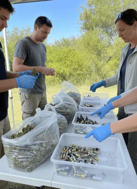 Shocking school drug ring bust revealed—discover how over 100 pounds of marijuana and 2,500+ THC vapes were seized. Find out what happens next.