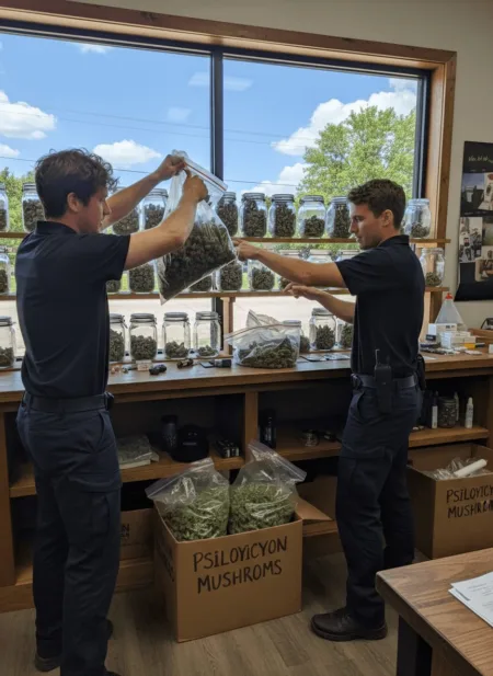 Vito’s Dispensary Raid: Inside the Bust Shaking Up the Cannabis Community Uncover the shocking details behind Vito's dispensary raid. Want to know what really happened when cops seized marijuana and mushrooms? Dive in now!