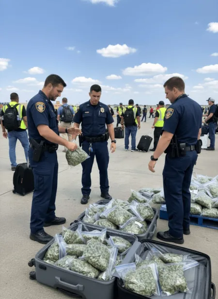 Baltimore Marijuana Seizure Stuns Airport: CBP Halts London Cannabis Run Breaking: Baltimore marijuana seizure shocks travelers—learn how CBP stopped a London-bound smuggling ring. Discover what was uncovered inside!