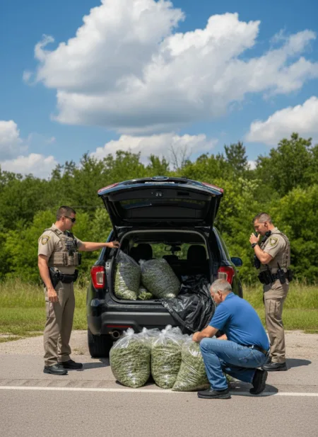 Discover the jaw-dropping marijuana seizure traffic stop story—see how 507 pounds were found and what it means for you. Don't miss this reveal!