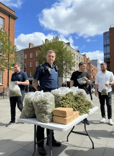 Dublin Cocaine Cannabis Seizure: Gardaí Make Headlines in Massive Drug Bust Explore the latest Dublin cocaine cannabis seizure—discover shocking details behind this dramatic Gardaí drug bust. Curious what was found? See inside.