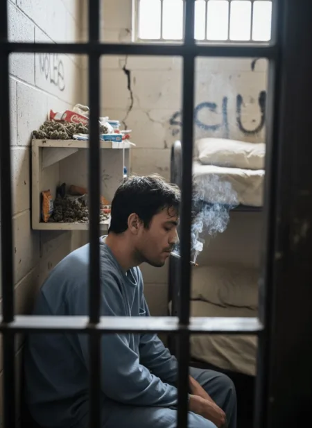 Discover the real story behind the inmate marijuana cell controversy. Was it just a smoke or an entire drug ring? Click to reveal shocking details.