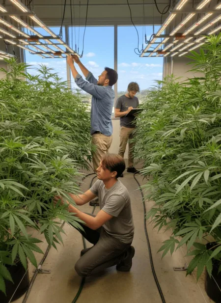 Master LED grow light adjustments for bigger cannabis yields. Discover expert tips and hidden strategies—are you using your LEDs the right way?
