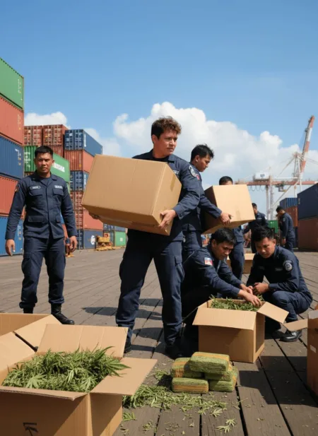 Manila Marijuana Seizure: City Reels from Record-Breaking ₱640M Cannabis Bust Don’t miss the gripping details of the Manila marijuana seizure—₱640M confiscated at the port! What does this mean for the city’s safety and drug trade?