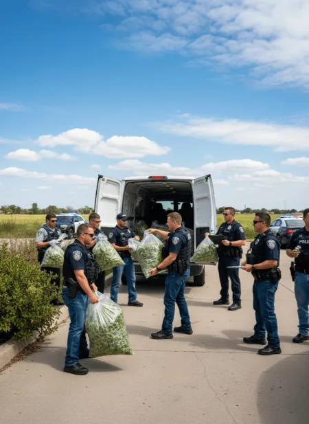 Discover the inside details of a massive marijuana drug bust where nearly 1,000 pounds were seized. What happens next? Uncover the story now.