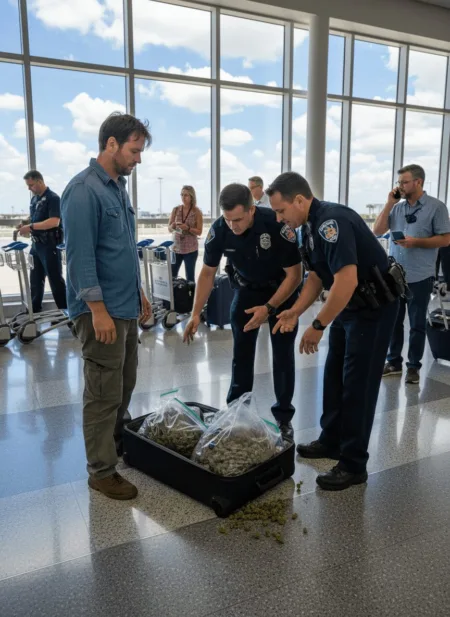 Shocking marijuana smuggling MIA story—discover how one man tried flying to London with 36 lbs of pot! Craving the details? Click for the real drama.