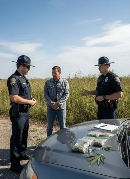 Get the inside story on a bold methamphetamine marijuana traffic stop. What really happened? Find out the surprising outcome in this gripping reveal.