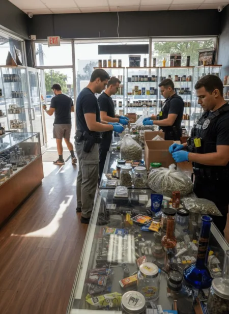 Miami Smoke Shop Drug Raid Shocks Community: Inside the Secret Bust Don’t miss the jaw-dropping Miami smoke shop drug raid—discover how undercover cops and SWAT teams uncovered a massive secret stash. Click for details!