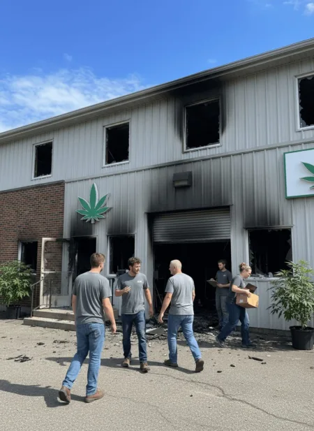 Discover the shocking details behind the Scarborough cannabis facility fire. What caused it? See exclusive photos and get the inside scoop now!