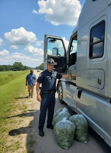 Alabama Marijuana Seizure: Trooper’s Big Haul Shakes Up Statewide Debate Uncover the shocking story behind a massive Alabama marijuana seizure during a truck inspection. Click to see how law enforcement cracked this big case!