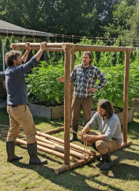 Unlock the secrets of round pole timber construction—discover sustainable methods, unique aesthetics, and why everyone in cannabis culture is buzzing about it!
