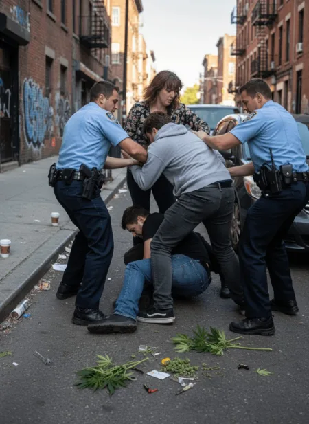 Police officers marijuana arrest turns violent—what really happened during this shocking attack? Get exclusive insights and bold analysis now.