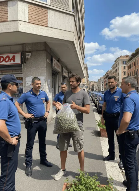 Rome marijuana arrest unfolds with a huge stash discovered—could it change local laws? Dive into the full story and what it means for residents!