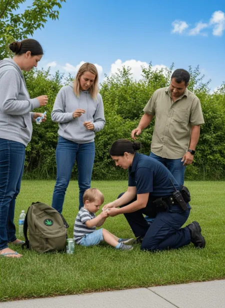 Discover the gripping story behind how a sergeant saves child from choking—witness the shocking moments and aftermath you won't forget.