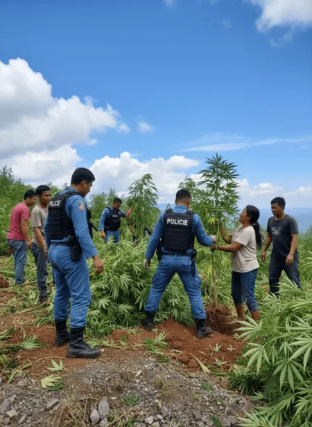 Discover the shocking story behind marijuana plants destroyed Cordillera. Will this major bust change the region forever? Find out what really happened!