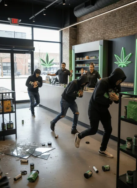 Chicago Cannabis Store Robbery Leaves Industry Shaken: What’s Next? See shocking footage of a Chicago cannabis store robbery. Why did suspects target this dispensary? Discover what happened during this audacious crime.