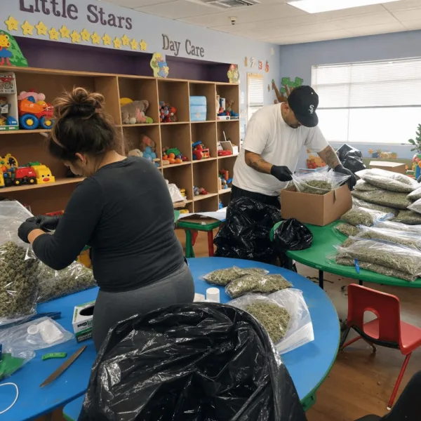 Drone prison contraband smuggling exposed! Discover how smugglers used a daycare to stash cannabis. Curious about their secret operation? Click to reveal!