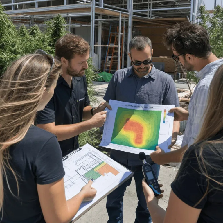 How an Acoustic Study Can Make or Break Your Cannabis Facility Plans Discover why an acoustic study cannabis facility is now essential for new operations. Will it impact your plans? Click to get the full inside story.