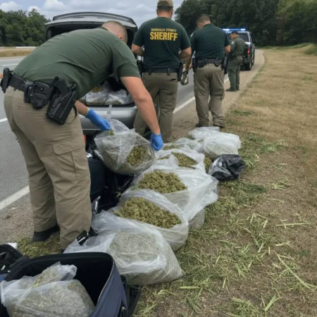 I-85 marijuana traffic stop catches drivers off guard—find out how 523 pounds of cannabis were seized in Randolph. What led to this dramatic bust?