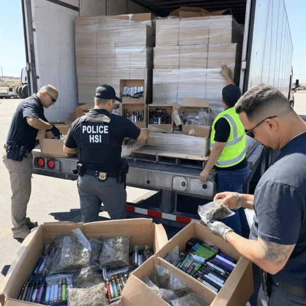 Don't miss the explosive truth behind this illegal vapes tractor-trailer bust—discover what officials found hiding in plain sight. Ready for a jaw-dropping surprise?