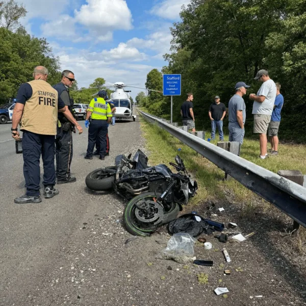 Stafford Motorcycle Crash Highlights Realities at Intersection of Road Safety and Cannabis Witness the Stafford motorcycle crash aftermath—discover why cannabis was found at the scene and what officials revealed. Click for details you can't miss.