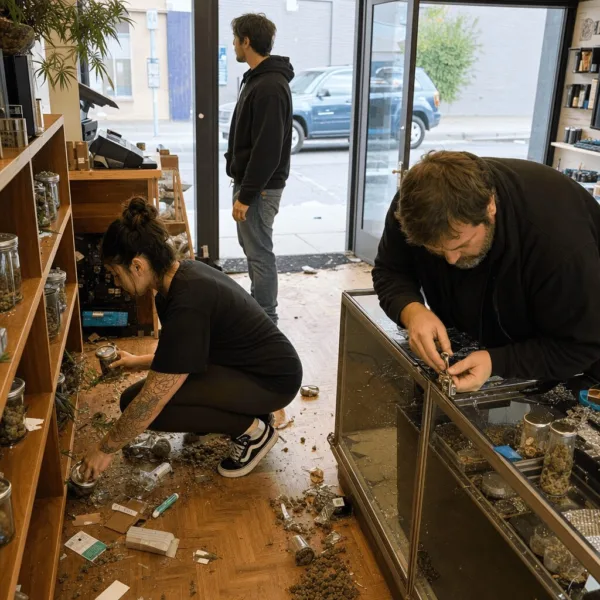 Turner cannabis shop burglary shocks community—find out the bold details, security flaws, and local reactions in this must-read story!