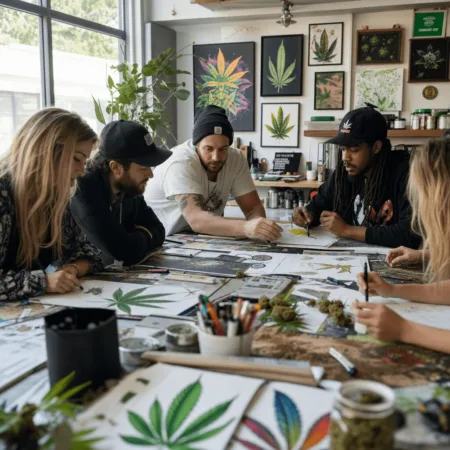 Discover how cannabis original art can make your brand unforgettable. Stand out from the crowd—are you ready to elevate your image with cannabis original art?