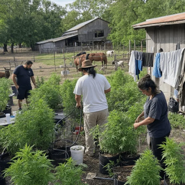 Ready for more space? Discover a San Antonio home with horse barn, livestock options, and hidden cannabis potential—your rural dream awaits!