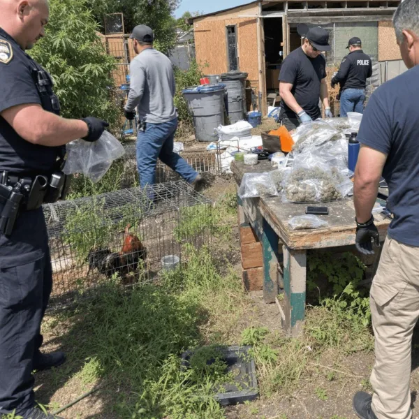 Cockfighting Drug Raid Rocks Lamesa: Police Bust Reveals Shocking Cannabis Stash Uncover the stunning details behind the cockfighting drug raid in Lamesa—drugs, roosters, and cannabis uncovered in one jaw-dropping police sweep.