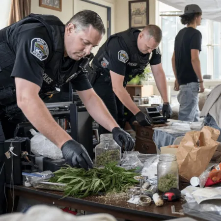 Discover the dramatic search warrant drug seizure that exposed meth, psilocybin, and cannabis—find out what really happened when SWAT moved in!